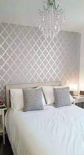 Super Silver Wallpaper Living Room Grey Interior Design Ideas Super Silver Wall Silver Wallpaper Living Room Wallpaper Decor Bedroom Master Bedroom Wallpaper