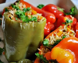 Traditional bulgarian christmas eve dish sarmi. Bulgarian Christmas Eve Vegetarian Stuffed Green Bell Peppers Traditional Holiday Classic Bulgarian Cooking