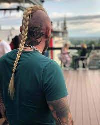 Top 25 Cool Viking Hairstyles For Men Viking Braid With A Fade Viking Hair Hair Styles Long Hair Styles Men