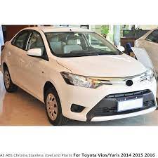 Với kích thước xe lần lượt là 4410mm (dài), 1700 mm. For Toyota Vios Yaris Sedan 2014 2015 2016 Protection Bumper Abs Chrome Trim Front Head Hoods Bottom Moulding Hoods Part 1pcs Abs Chrome Front Bumper Trimtrim Chrome Aliexpress