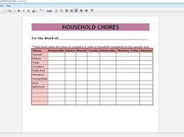 50 Time Saving Google Docs Templates Docs Templates Chore Chart Template Google Docs