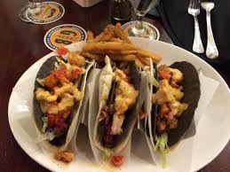 Gordon biersch fish tacos recipe. Lobster And Shrimp Tacos With Garlic Fries Picture Of Gordon Biersch Brewery Restaurant Tysons Corner Tripadvisor
