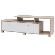 Tv Lowboard Kira 2 Klappturen 2 Facher 140 Cm Breit Eiche Sonoma Weiss Ebay 140 cm breit x 34,5 tief cm x 34 cm hoch. ebay