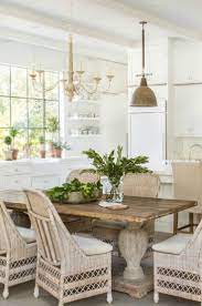 Hello Lovely Inspiration For Interiors Giannetti Home Wicker Dining Chairs Modern Farmhouse Kitchens