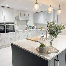 But white colors scheme is the best for kitchen in modern time. 758 Likes 14 Comments Howdens Howdensjoinery On Instagram When 2 Colours Are Better Than Modern Shaker Kitchen White Shaker Kitchen Grey Shaker Kitchen