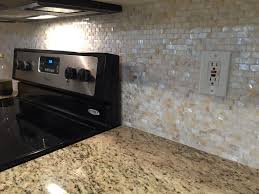 Cream Brick Pearl Shell Tile In 2020 Kitchen Backsplash Pictures Backsplash Renovation Kitchen Remodel Cost