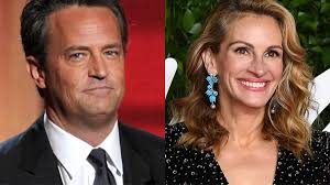 Friends' star Matthew Perry flirted with Julia Roberts 'over fax' to land  guest appearance, show writer says