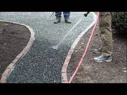 Collection by decorative stone solutions, inc. Gravel Lok Installation Mix Method Youtube