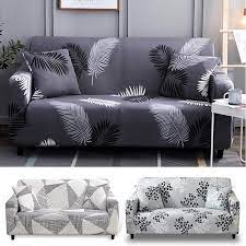 I love the curtains and the wicker chair in this living room and note how the blue sofa and the green pillows play well together. Buy Floral Printed Sofa Cover Spandex Sofa Slipcovers Tight Wrap All Inclusive Couch Cover Furniture Protector For Living Room At Affordable Prices Price 11 Usd Free Shipping Real Reviews With Photos Joom