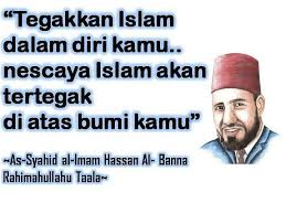 Ia memiliki dedikasi yang kuat dalam menjalankan tugasnya yaitu menyebarkan islam kepada kaum muslimin. Perkemat Dq Persatuan Kebajikan Maahad Tahfiz Darul Quran 64 Tahun Pemergian As Syahid Imam Hassan Al Banna Jatuhnya Pemerintahan Khilafah Islamiyyah Pada Tahun 1924 Merupakan Satu Tamparan Hebat Terhadap Setiap Individu Muslim