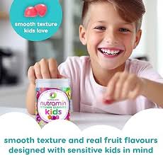 Nutracelle NUTRAMIN Sugar-Free, Allergen-Free 100% Vegan Gummy  Multivitamins for Kids