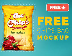 Download Chips Bag Mockup Projects Photos Videos Logos Illustrations And Branding On Behance PSD Mockup Templates
