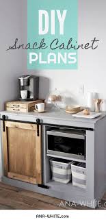 Barn Door Cabinet With Mini Fridge And Microwave Mini Fridge Cabinet Barn Door Cabinet Diy Cabinets