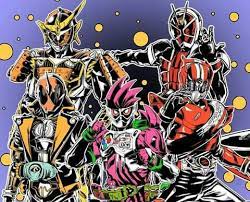 kamen rider wizard gaim drive ghost and ex aid tokusatsu kamenrider45thanniversary