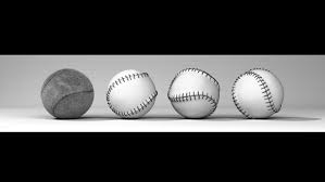 Baseball And Tennis 3d Model 3d Model Model Tennis