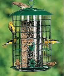 Caged Bird Feeders For Small Birds Metal Safe Haven Bird Feeders Unique Bird Feeders Wild Bird Feeders