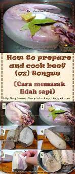 How To Prepare And Cook Beef Ox Lamb Tongue Cara Memasak Lidah Sapi Kambing Beef Recipes Cow Tongue Recipe Cooking