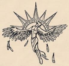 Icarus Urban Threads Unique And Awesome Embroidery Designs Mythology Tattoos Greek Mythology Tattoos Greek Mythology Art