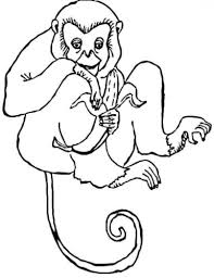 While you can use your monkey coloring pages any way you want, this particular monkey would look great with bright, vibrant colors. 35 Free Monkey Coloring Pages Printable