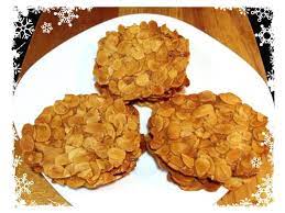 香 酥 脆的杏仁瓦片by renny sung recipe cookie recipes recipes food