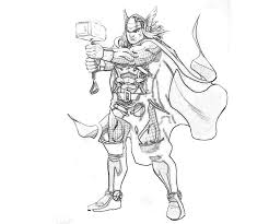 Coloring pages for free in english about thor and related thor is the son of odin, and is a marvel comics superhero. Great Marvel Coloring Pages Thor 4785 Marvel Coloring Pages Thor Coloringtone Book