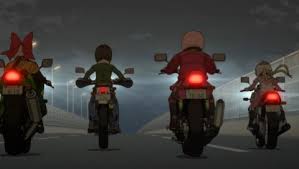 ばくおん 第8話 ふゆやすみ 海外の反応 寒くても辛くても乗る それがバイク乗り カワウソカーニバルやってます