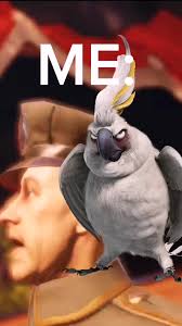 Nigel Eating Chicken in Rio