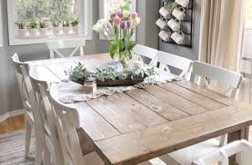 This link is to an external site that may or may. Diy Farmhouse Table Using Ana White Plans A Custom Stain Mix Rain And Pine