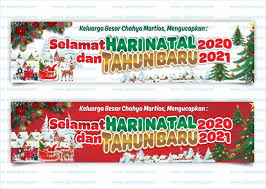 Tentu saja tema acara halal bihalal memang telah banyak dicari oleh orang di internet. Spanduk Natal Contoh Spanduk Natal Desain Spanduk Natal Jalanninja Com