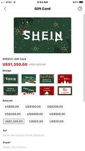 Here you will view all the different promotions, free delivery info, gift deals, and seasonal sales. Shein Gift Card