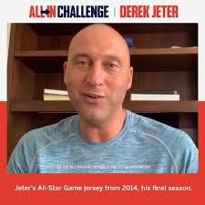 Jeter joins the #ALLINCHALLENGE