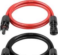 Amazon.com: Cable de extensión de panel solar, cable solar ...