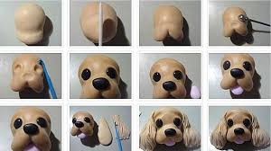 Puppy Face Fondant Dog Puppy Dog Cakes Polymer Clay Animals