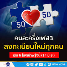 เปิดเงื่อนไขลงทะเบียน คนละครึ่ง เฟส 3 ลงทะเบียน 14 มิ.ย.นี้ W55ngiqy8qnuhm