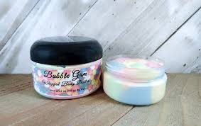 Bubble Gum Whipped Body Butter Vegan Skin Care Etsy Whipped Body Butter Vegan Skin Bubble Gum