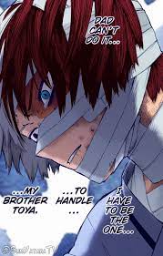 Shoto realizes he subconsciously released his fire. Shoto Todoroki Manga Coloring By Me Bokunoheroacademia