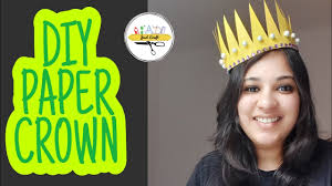 You can easily make paper crown template at home to make yourself feel like a queen at any of your home party. How To Make Paper Crown Easy Paper Diy How To Make King And Queen Paper Crown Just Craft Youtube