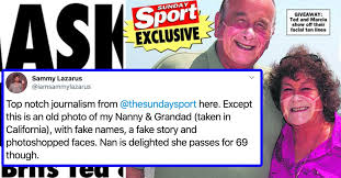 Well organized and easy to understand web building tutorials with lots of examples of how to use html, css, javascript, sql, python, php, bootstrap, java, xml and more. Man Recognizes His Grandparents In Fake Tabloid Coronavirus Story