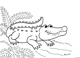 If you're still homeschooling , these would also be a fun way to help educate kids about reptiles. Free Printable Alligator Coloring Pages For Kids