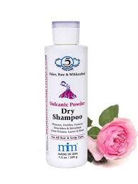 Natural dry shampoo powder with arrowroot & botanicals, boost volume, eliminate oil, zero waste and vegan | 4.5 fl oz. Natural Shampoo Volcanic Powder Dry Shampoo
