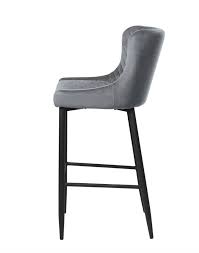 Shop our top selling stools! Seattle Grey Bar Stool Velvet Oldrids Downtown