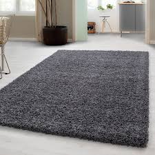 Teppich bunny grau imitation von kaninchenpelz. Teppich Hochflor Shaggy Teppich Unicolor Einfarbig Teppich Farbecht Grau Ebay