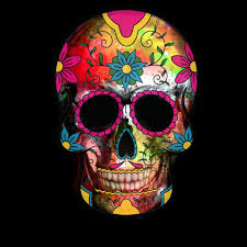 Dessin tete de mort dessin main tete de squelette couleurs mexicaines masque mexicain tete mexicaine deco mexique motifs de tête de mort tatoo. Tete De Mort Mexicaine 1 Collages By Daniel Burgraeve Dabu Artmajeur
