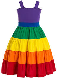 Our candyland tutu dress is so adorable and perfect for your little one! Amazon Com Girls Rainbow Candy Tutu Dress For Girls Carnival Birthday Party Costume Kids Clothes Clothing