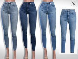 Calça Jeans Levis Mile High Super Skinny Levi S Mile High Super Skinny Jeans Design By Saliwa Found In Tsr Category Sims 4 Female Everyday Sims 4 Dresses Super Skinny Jeans Sims 4 Clothing