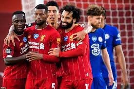 Liverpool 5 3 Chelsea Premier League Champions Win Eight Goal Epic In 2020 Premier League Champions Liverpool Premier League