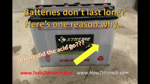 I hope this post has helped you to recognise and avoid potentially dangerous leaks from the top of your car's battery. What Causes A Battery Case To Leak Acid Demo On A Yamaha Vmax Youtube