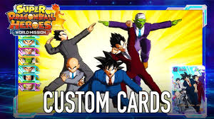 Popular mugen based fighting game made by ristar87. Super Dragon Ball Heroes World Mission Switch Pc Card Creation English Trailer Youtube