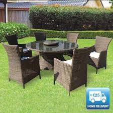 Montana Rattan 7pc Garden Set At Home Store Garden Set Outdoor Furniture Sets
