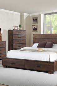 Rustic king size bedroom sets bed set comforter. Crown Mark Rb8200 Cranston Rustic Design Solid Woods King Size Bedroom Set 3pcs Rb8200 Ek Set 3
